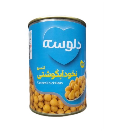 كنسرو 380 گرم نخود آبگوشتي دلوسه