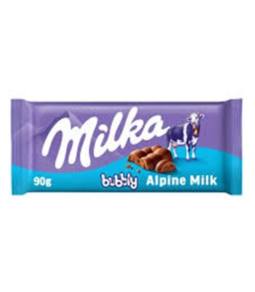 شكلات 90 گرم شكلات شيري حبابدار Milka