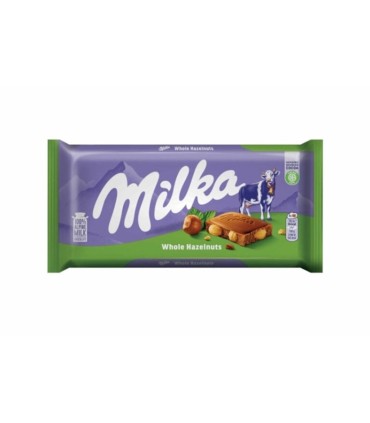 شكلات 95 گرم فندق كامل. Milka