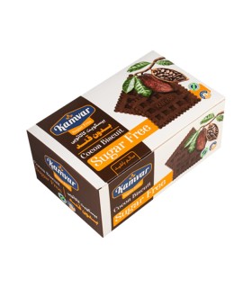 بيسكويت 360 گرم كاكائو بدون قند كامور