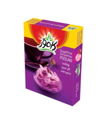 پولكي 150 گرم گل سرخ بدون قند كامور