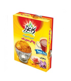 پولكي 150 گرم زعفراني بدون قند كامور