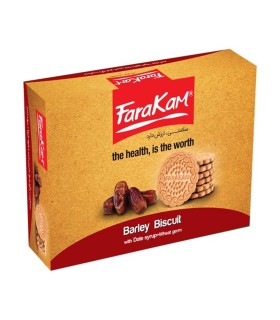 بيسكويت 500 گرم جوانه گندم با شهد خرما فراكام كامور