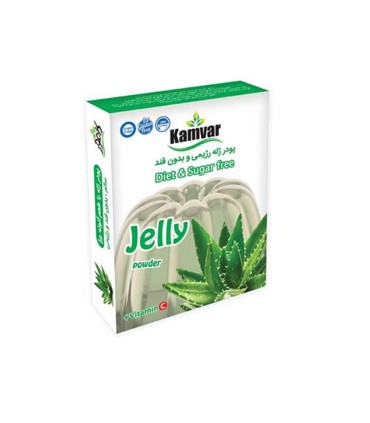 پودر ژله 36 گرم آلوئه ورا + ويتامين سي بدون قند كامور