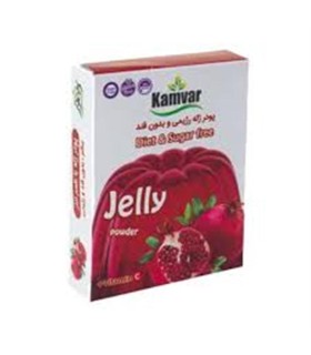 پودر ژله 36 گرم انار + ويتامين سي بدون قند كامور