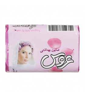 صابون دست و صورت 75 گرم صورتي عروس