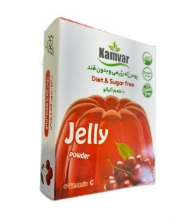 پودر ژله 36 گرم آلبالو + ويتامين سي بدون قند كامور