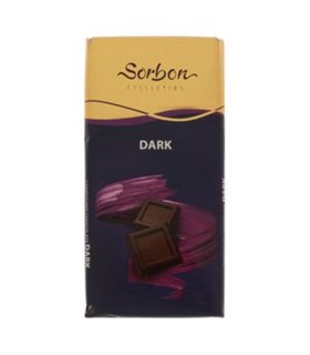 شكلات تابلت 75 گرم تلخ سوربن