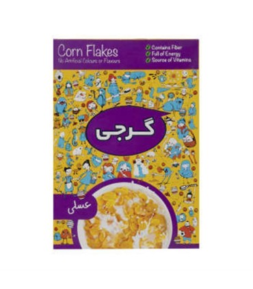 كورن فلكس عسلي گرجي