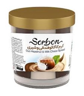 شكلات صبحانه 200 گرم دو رنگ فندق سوربن