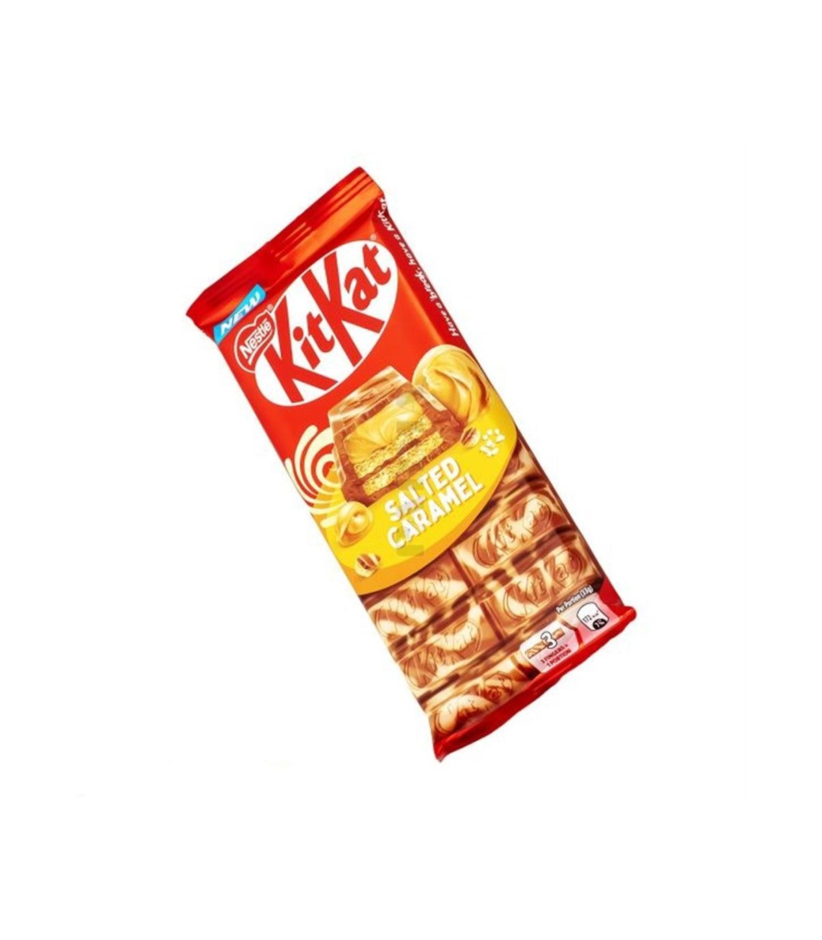 شكلات 100 گرم كارارمل كيت كت