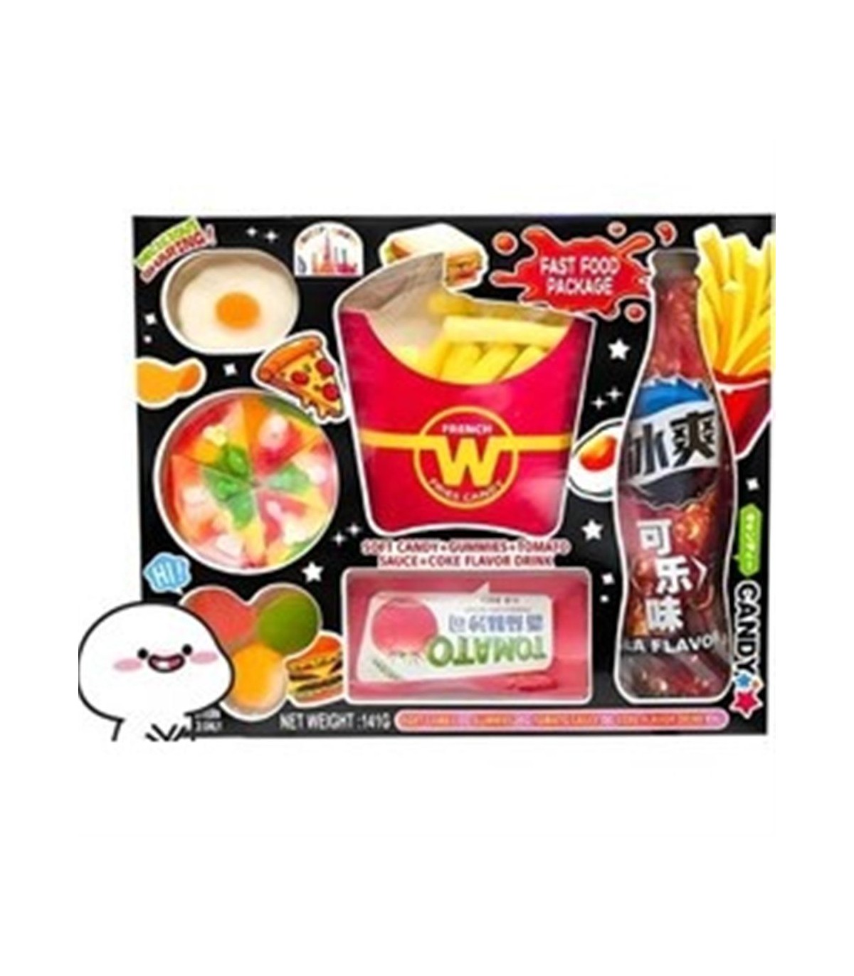 پاستيل پك فست فود كندي