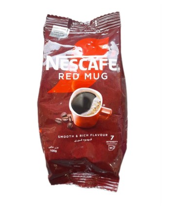 قهوه فوري 100 گرم كيسه اي ردماگ (قيمت قديم انقضاء 1405/06/25) نسكافه