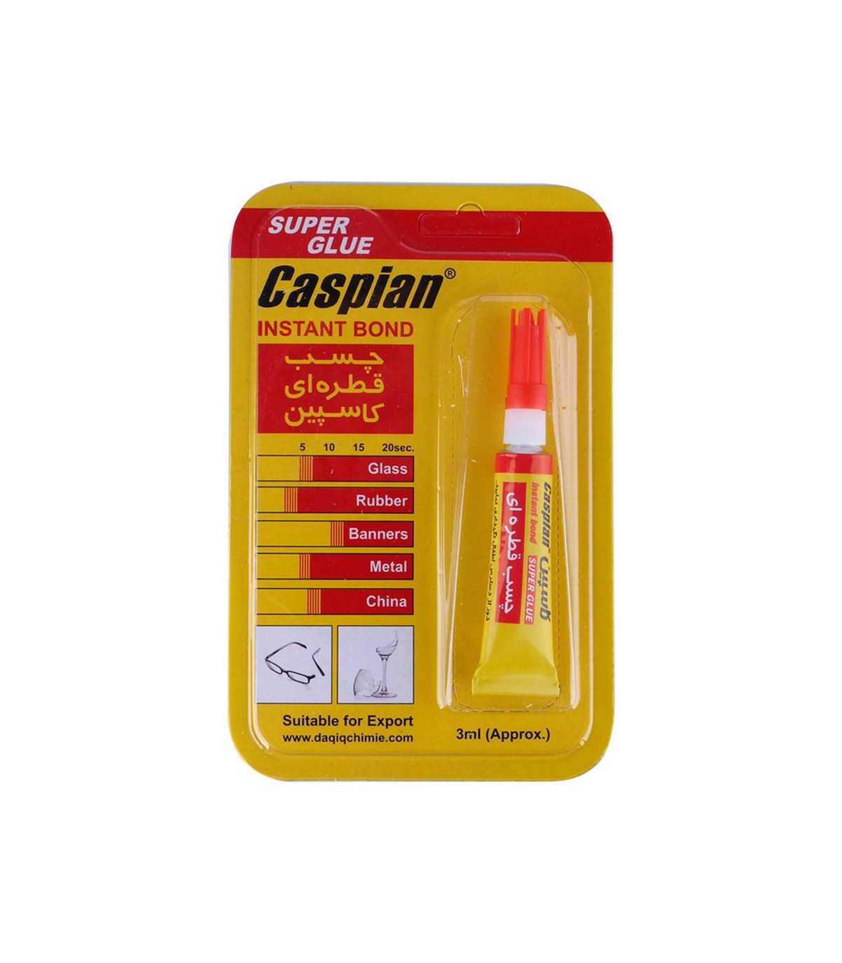 چسب قطره اي كاسپين