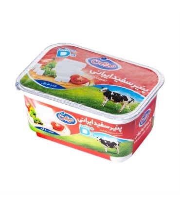 پنير 400 گرم سفيد D3 ميهن