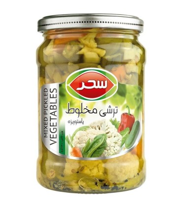 ترشي 640 گرم مخلوط سحر