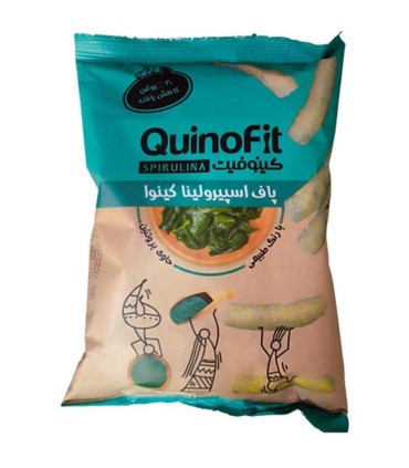 اسنك 45 گرم پاف اسپيرولينا كينوفيت
