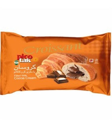 كروسان ساده با مغز كاكائو  پيكو تك ماكارون