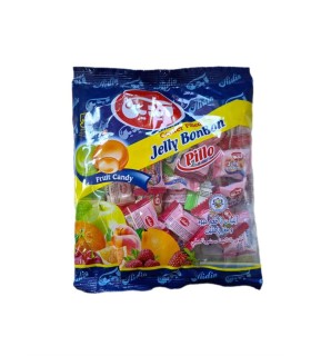 آبنبات 190 گرم ميوه اي با مغز پاستيل آيدين