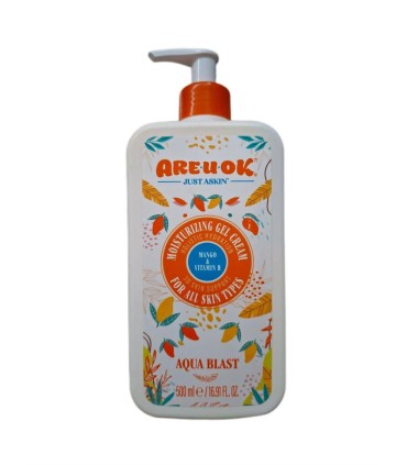 ژل آبرسان 500 ميل پمپي انبه AREU OK