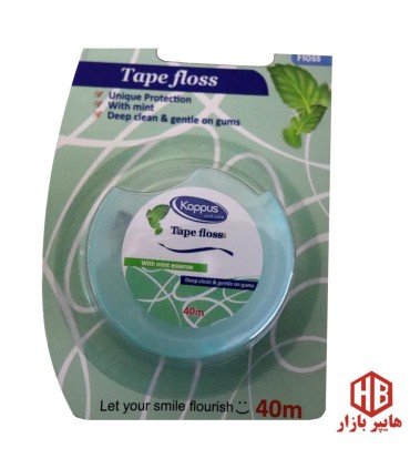 نخ دندان 50 متري نعنايي كاپوس