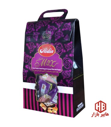 شكلات كادويي 185 گرم كارامل بادام زميني روكش شكلات آيدين
