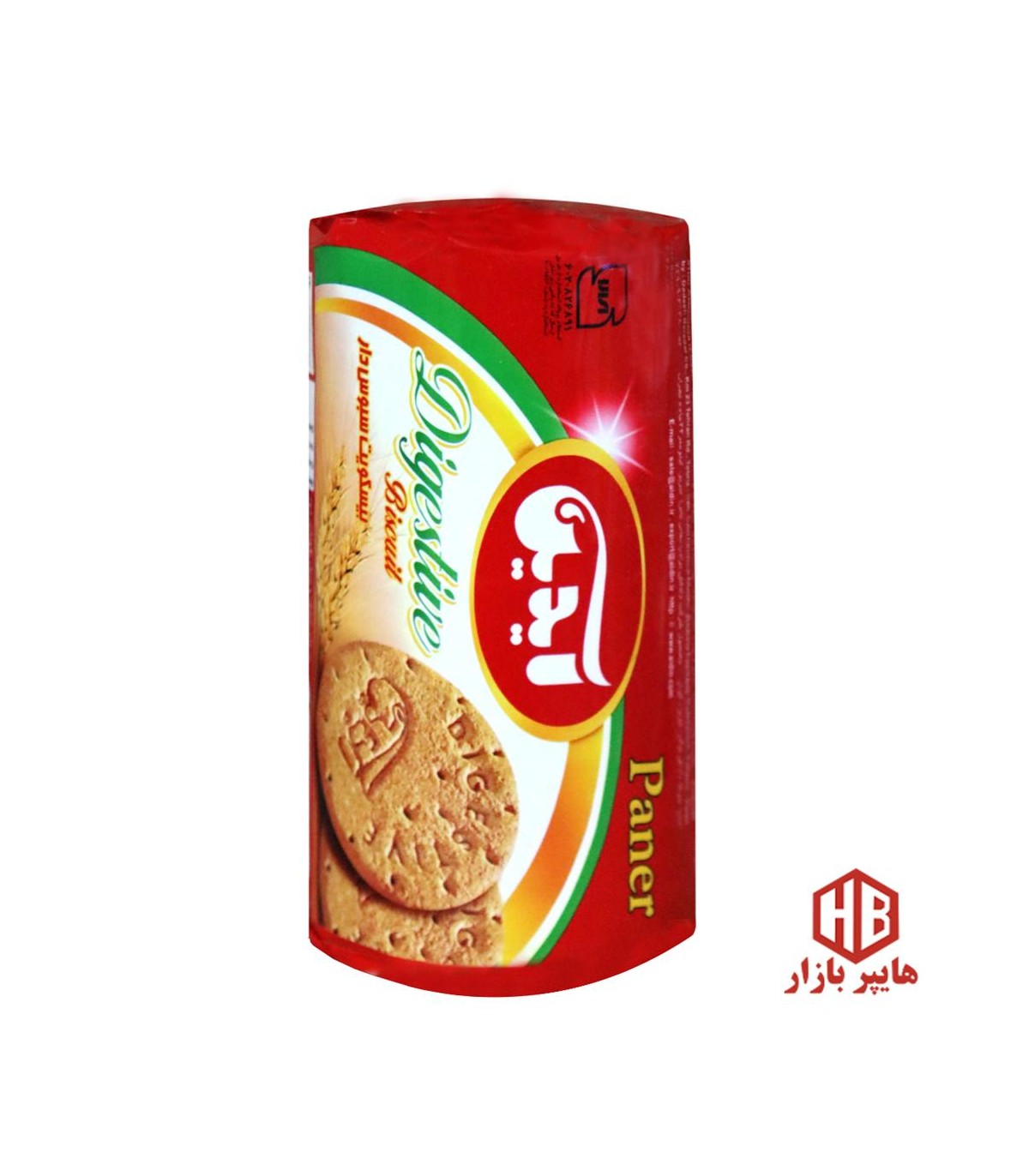 بيسكويت 170 گرم دايجستيو پانر آيدين