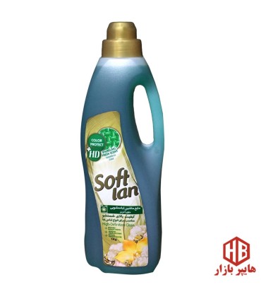 مايع لباسشويي 1 ليتر سبز سافتلن