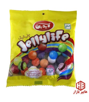 دراژه 80 گرم ميوه اي جلي لايف آيدين