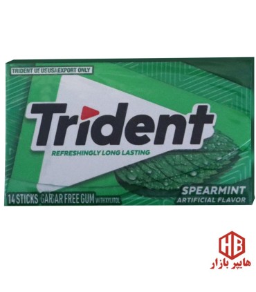 آدامس 14 عددي نعنايي تريدنت Trident