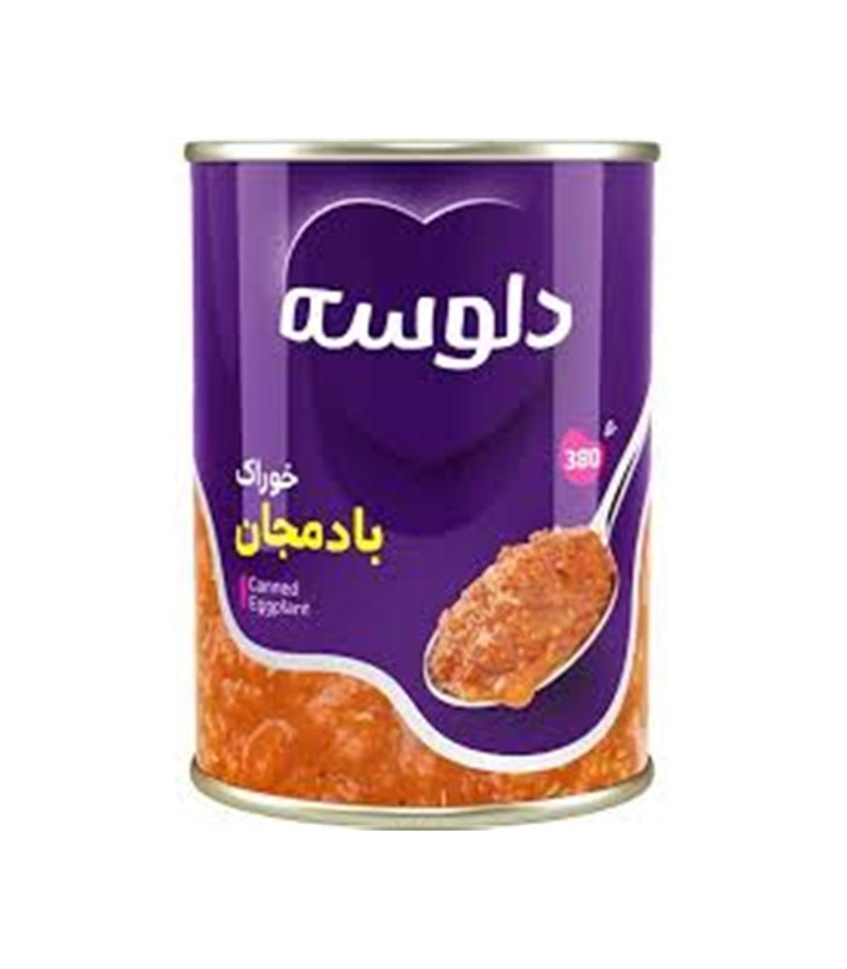 كنسرو 400 گرم خوراك بادمجان دلوسه
