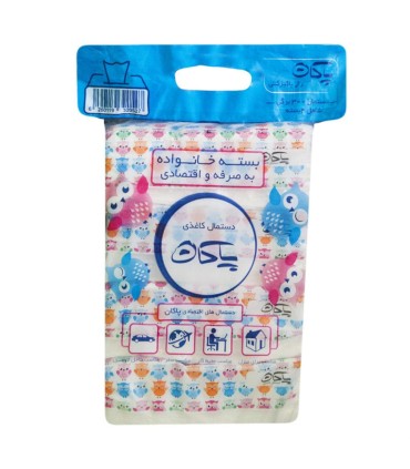دستمال كاغذي اقتصادي 4 عددي پاكان