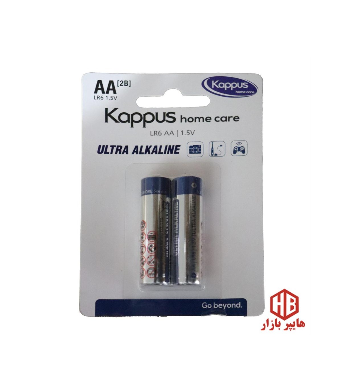 باطري قلم 2 عددي اولترا آلكالاين كاپوس