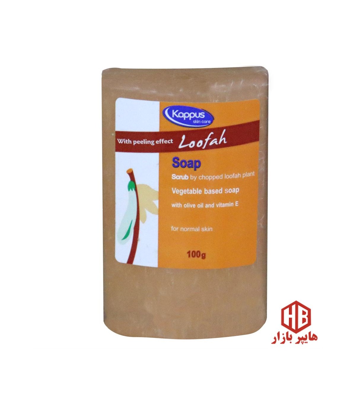 صابون دست و صورت 100 گرم لايه بردار كاپوس
