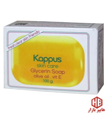 صابون دست و صورت 100 گرم گيليسرين روغن زيتون كاپوس