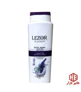 شامپو بدن 400 ميل كرمي بدون سولفات اسطوخودوس LEZOR
