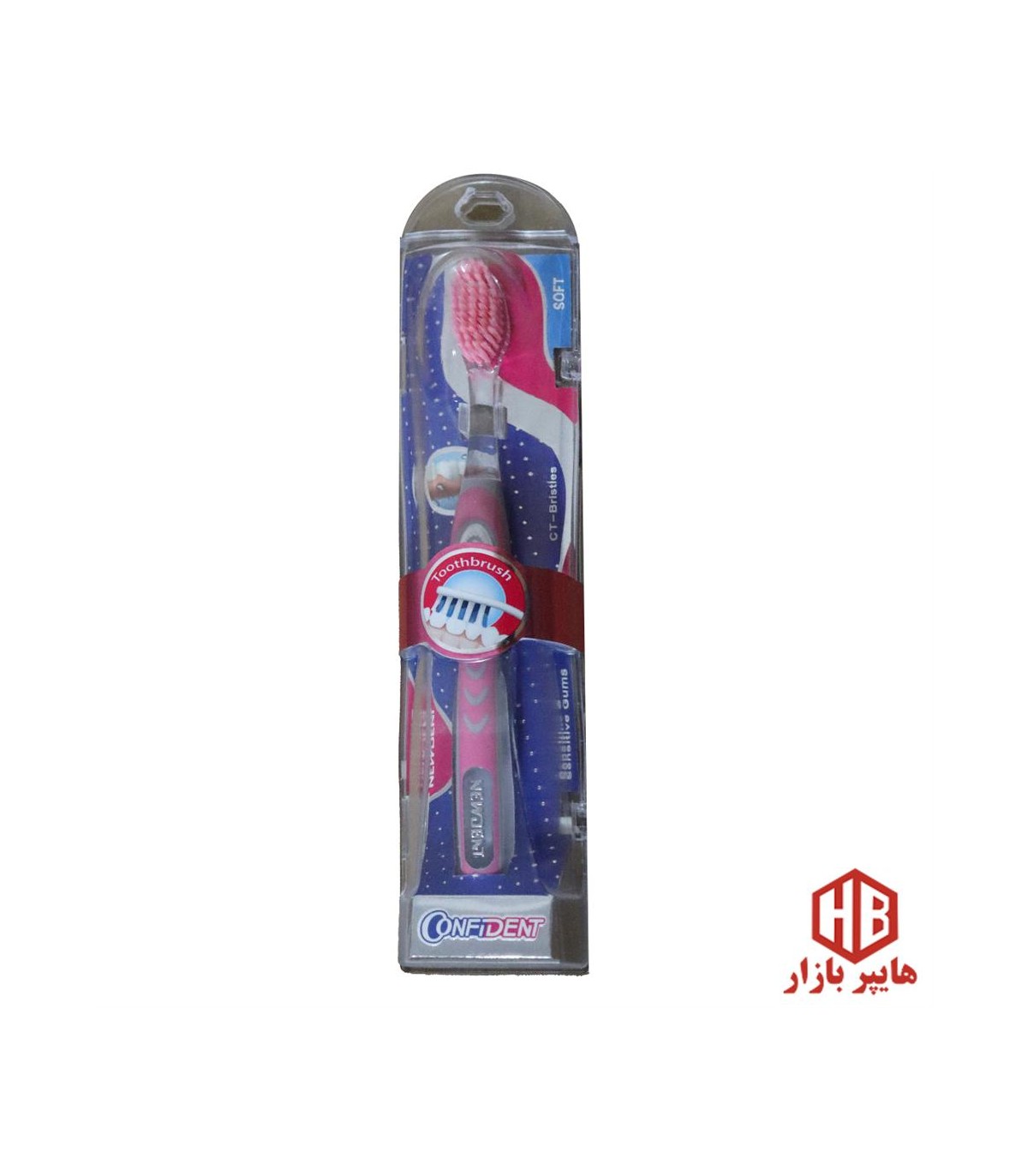 مسواك (برس نرم) شاين كريستال كانفيدنت