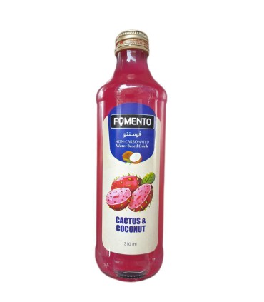 نوشيدني 300 ميل كاكتوس با تكه هاي نارگيل فومنتو