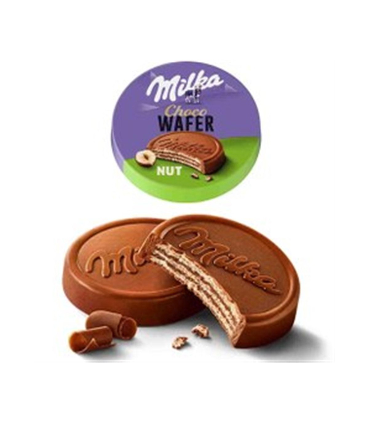 بيسكويت 30 گرم سكه اي روكش شكلات Milka