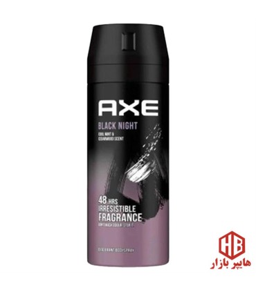 اسپري خوشبو كننده بدن 150 ميل بلك نايت AXE
