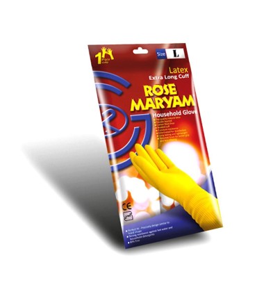 دستكش آشپزخانه ساق بلند بزرگ رزمريم