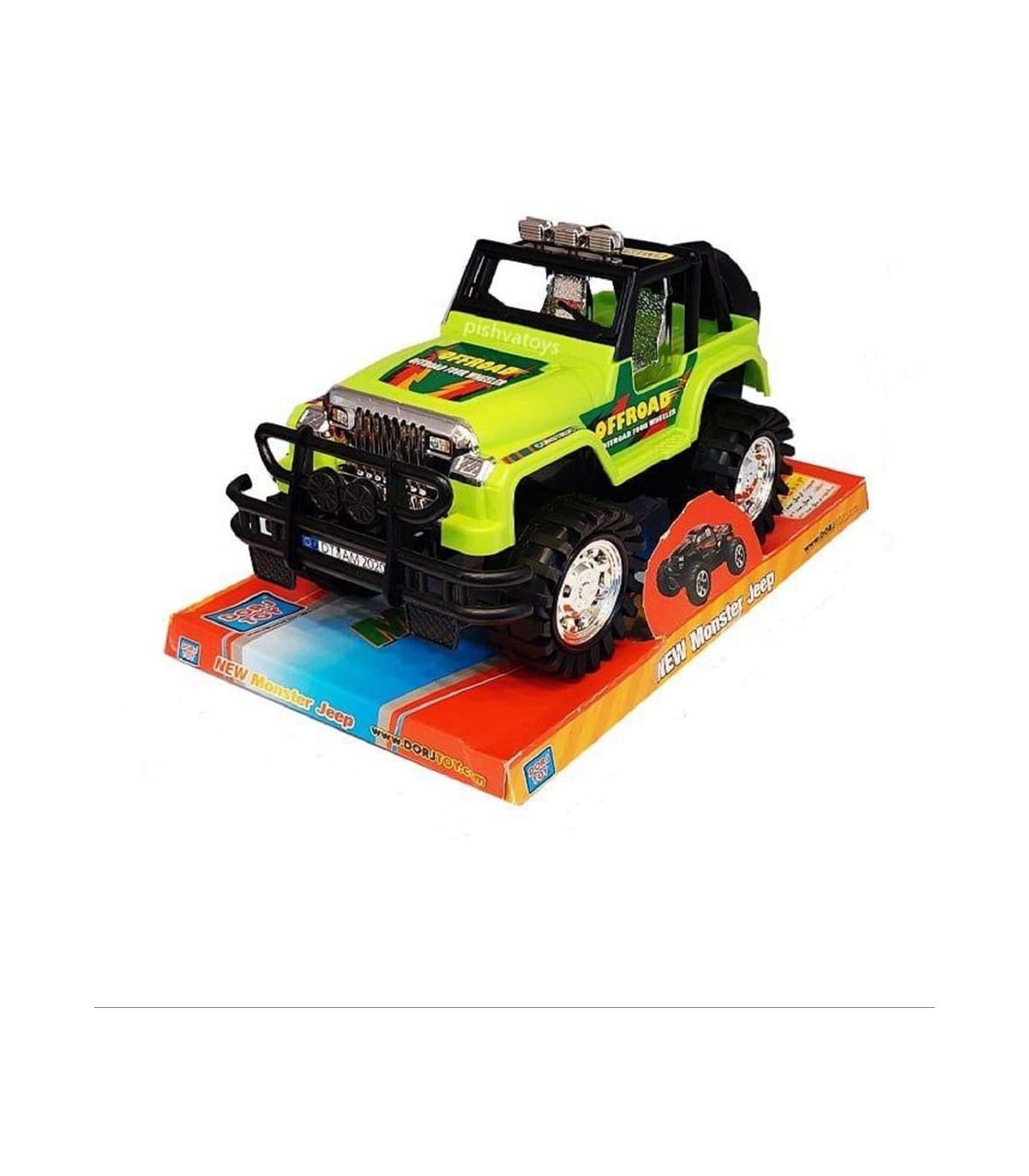 اسباب بازي ماشين جيپ اسپرت قدرتي وكيوم