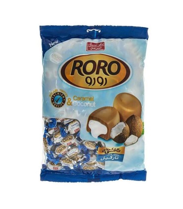 تافي 400 گرم كره اي نارگيل رورو شيرين عسل