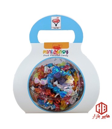 آبنبات 320 گرم توپي كريستالي ميني كندي آدرين