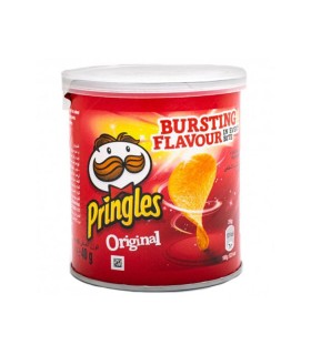 چيپس 42 گرم قوطي نمكي پرينگلز