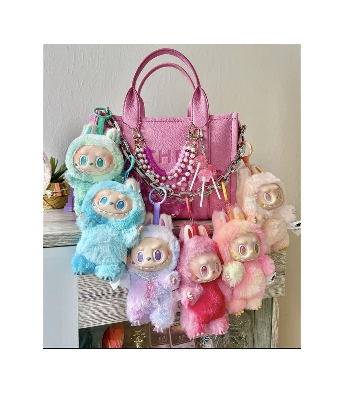 اسباب بازي عروسك آويز لبوبو