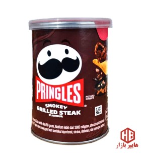 چيپس 42 گرم قوطي باربيكيو پرينگلز