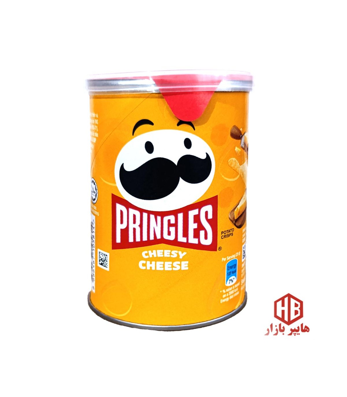 چيپس 42 گرم قوطي پنيري پرينگلز