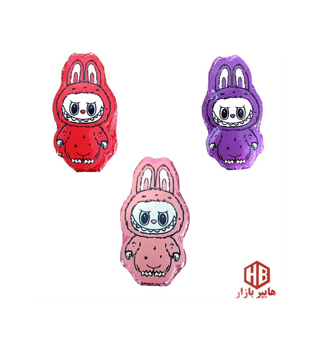 شكلات 20 گرم ولنتايني طرح لبوبو