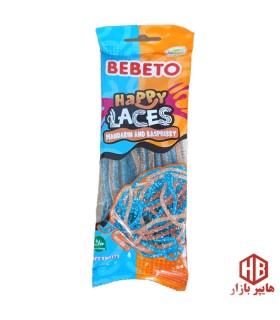 پاستيل 75 گرم نواري شكري ببتو BEBETO